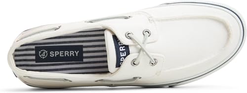 Sperry Men's Bahama Ii Sw Boat Shoe, White, 8.5 Wide4