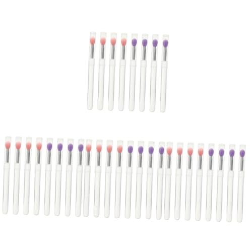 Pincel de silicona para labios en set de 32 piezas ideal para tu bolso de maquillaje