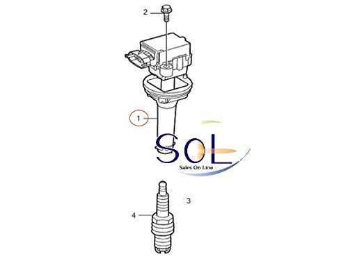 ぼいっ！ Amazon.com: Volvo Penta OEM Spark Plug Kit, 3858997 21513423