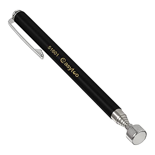 Easytoo Magnetic Pickup Tool - 24” Telescopic Magnetic Pickup Tool Sweeper Bendable Retriever Stick For Hard-To-Reach Home Sink Drains, Car Keys, Usb's, Bolts, Nuts, Screws #TOP2