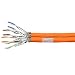 Produktbild LogiLink Professional CPV0065 - CAT 7 1000MHz LSZH (Low Smoke Zero Halogen) Netzwerk Installations Kabel mit Feuer Schutzklasse: Dca, AWG23 S/FTP 50m duplex, orange