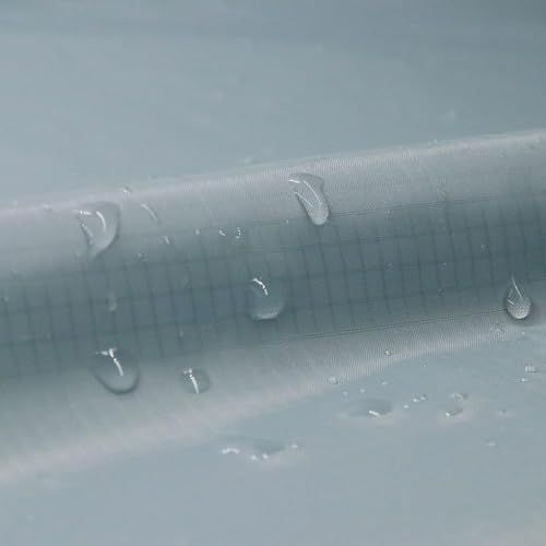9KM DWLIFE Fabric, Grey Waterproof Ripstop Nylon Fabric 40D, 60x39 Inches, Lightweight, PU Coating, Airtight Fabric for Kite, Tent, Flag, Bag, Tarp Cover, DIY Project by 9KM DWLIFE - Used condition - Image 9