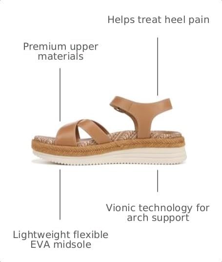 Image of Vionic womens Mar Ankle Straps | Walking Sandals