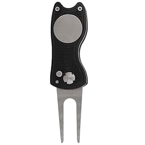 Tulick Switchblade Golf-Divot-Werkzeug mit Ballmarker