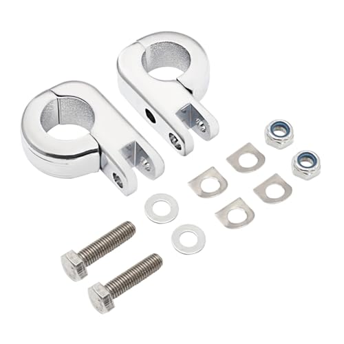 Repose-pieds moto 32mm avec protection moteur pour custom Road King et Softail