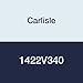 Carlisle 1422V340 Variable Speed Cog-Belt, Rubber, 0.875" Top Width, 34.6" Length