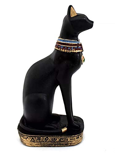 Gato Egípcio Bastet (19cm) Deusa da Fertilidade