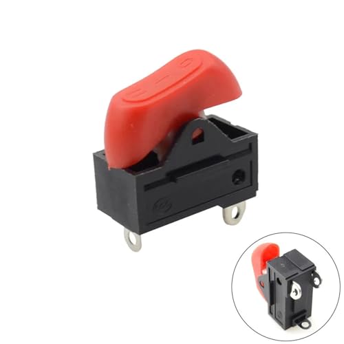 Interrupteur à bascule 10 A 250 V CA avec mécanisme à basculement fluide - 3