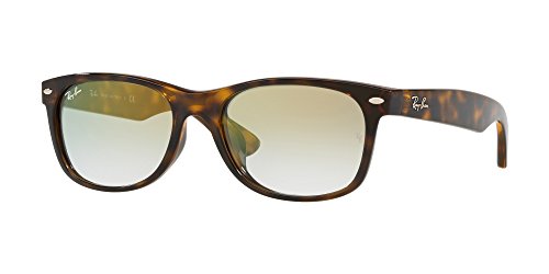 Image of Ray-Ban Rb2132f New Wayfarer Low Bridge Fit Square Sunglasses for Men for Women