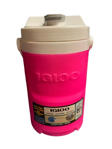 Igloo 00031255 Laguna 1/2 Gallon Pnk, White, White, White #TOP2