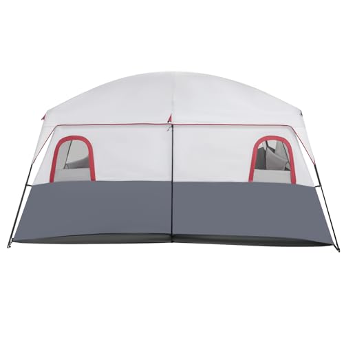 Carpa Grande para Camping 8-12 Personas con 2 Habitaciones miniatura 2