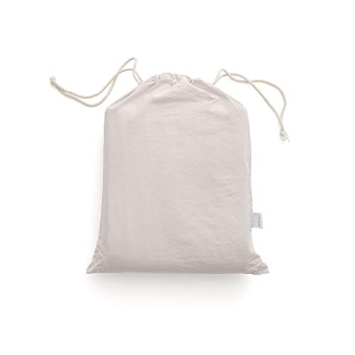 Parure de lit de luxe 100% percale de coton délavé rose double Bedfolk