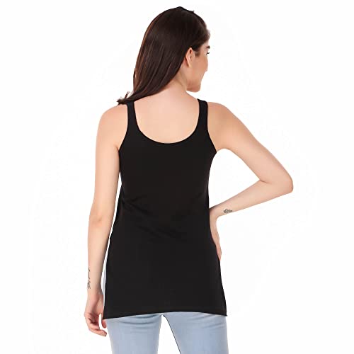 Image of Women's Cotton Chemisole Slip with Extra Comfort Stratchable Sleevless Slip Suit Camisole for Women and Girls