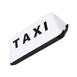 LABRIMP Luce LED Taxi Auto 12v Cartello del Taxi Resistente alle Intemperie Caratteri Evidenti in Abs+cob per Tetto Auto