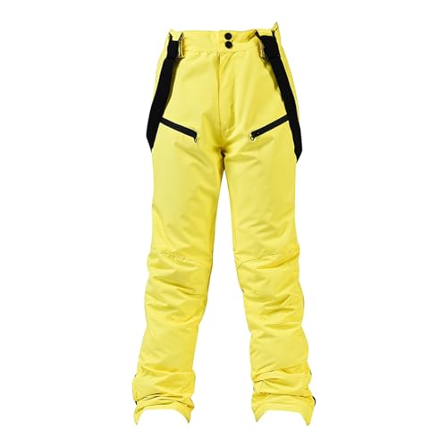 Pantalon d'extérieur pour femme IQYU chaud et imperméable en montagne