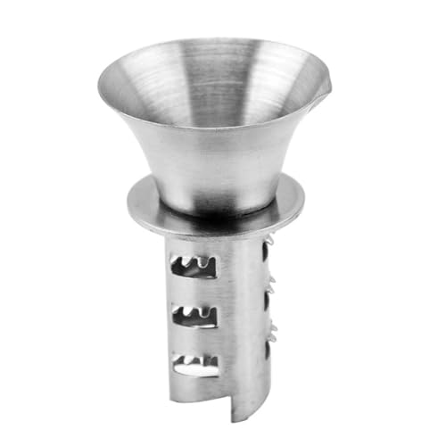 FACAIIO Exprimidor manual de cítricos de limón y naranja para exprimidor de tornillo de acero inoxidable, para compacto 6,6 x 4,3 cm