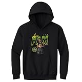 500 LEVEL Awa Fam Seattle Storm Player Pose Youth Hoodie Sweatshirt (Black, X-Large)