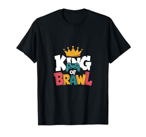 Brawl King Gamer - Diseño Brawler para entusiastas del juego Camiseta