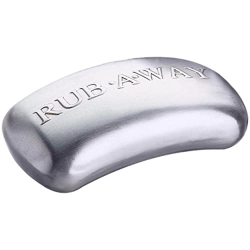 Kitchen Craft Amco Houseworks' Rub-A-Way Bar, One Size, Silver