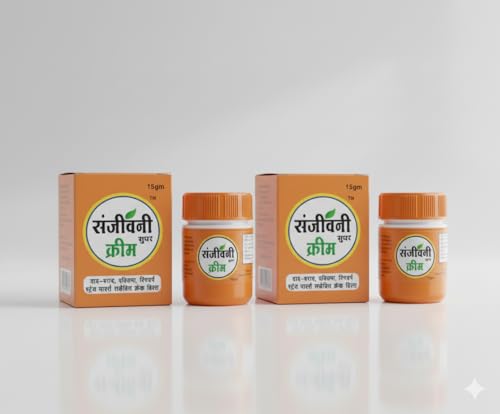 Image of Super Eczema Fungal Cream For Men & Women Ayurvedic ItchCoat Anti Fungal Malam For Ringworm itching Eczema (Sanjivanii Fungal Cream, 15gm pack of 2)