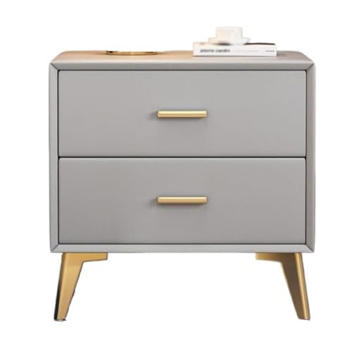 HJYBFA Mesita de Noche de Madera Maciza Amplio Armario de Almacenamiento para Dormitorio y hogar.