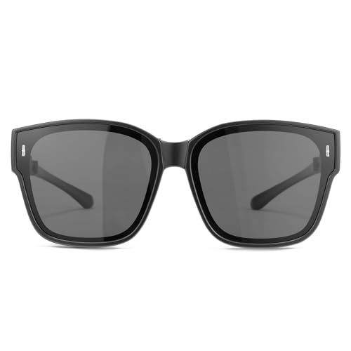 Cyxus Polarized Folding Sunglasses Fit Over Glasses for Nearsighted People UV Protection Driving Sunglasses P11282