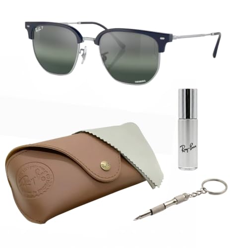 Image of Ray-Ban RB4416 NEW CLUBMASTER Squar Shape Sunglasses with Official Kit