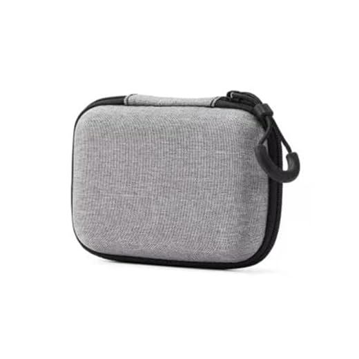 Hanging Mini Travel Cable Organizer Bag, Portable Electronics Case for Charger Cords & Accessories Storage (Grey S,Small)