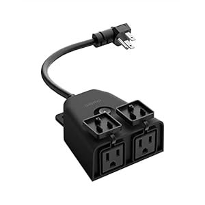 WeMo WiFi Smart Outdoor Plug (WSP090), Works with Alexa, Google, & Homekit