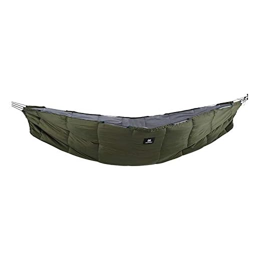 OneTigris Twilight Trekker Hammock Underquilt, Self Adjustable, Hammock Camping Essentials (3 Seasons)