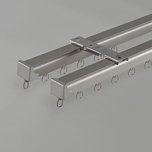 �J�[�e�����[�� �g�b�v�}�E���g�ƃT�C�h�}�E���g�f�U�C�� �ω׏d�x�A�����O�z�C�[�� �A���~�j�E������ �J�[�e���p �����̃f�B�o�C�_�[ ���r���O���[�� �x�b�h���[��(Gray,3.2M/10.5(FT),Top)