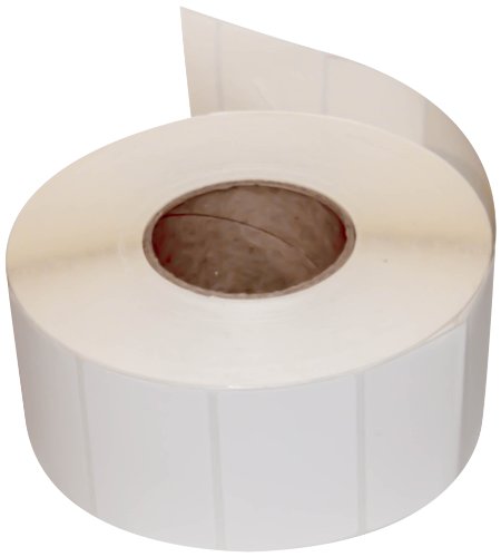 Compulabel 620212 Thermal Transfer Shipping Labels, 3 inch x 2 inch, White, Permanent Adhesive, Perforations Between Labels, 2900 Per Roll, 6 Rolls