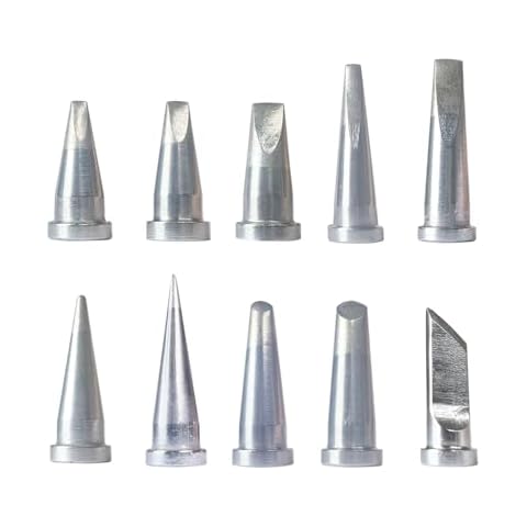 ShineNow LT Replacement Soldering Tips for Weller WD1002 WD1000,WS81,WSP80,WP80,PE75 10 pcs Pack Cover