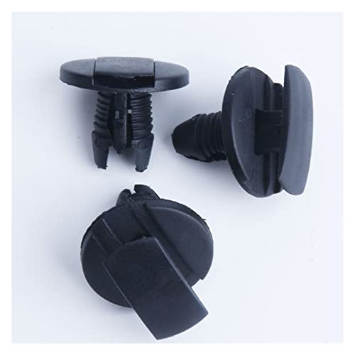 Remache tipo empuje negro para parachoques, clips esenciales para el mantenimiento de tu coche 4