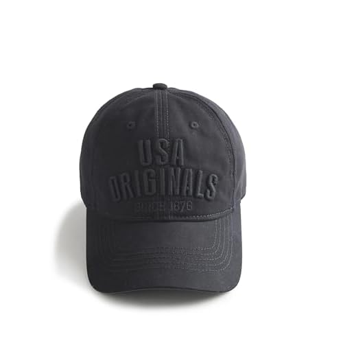 Jockey Men's CP31 Super Combed Cotton Rich Solid Cap with Adjustable Back Closure_Black_Free Size