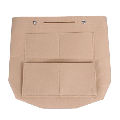 Bolsa de maquillaje de fieltro ideal para llevar tus cosméticos ordenados en tus viajes
