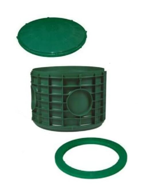 TUF TITE 16 Riser Combo KIT 16 Domed LID 16X12 Riser 16 Tank Adapter Ring *Stainless Screws Included* Green