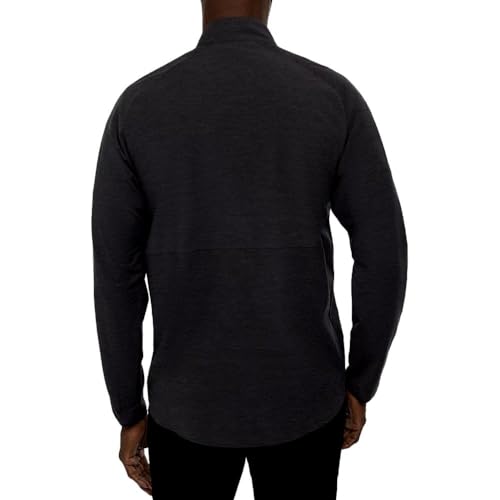 TravisMathew Men's Ranchero Full Zip Jacket, Heather Grey Pinstripe2