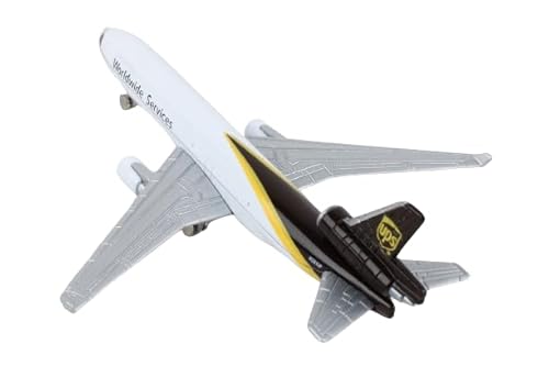 Daron Toy Airplane – UPS MD-11 – Die-Cast Metal Model Airplane Toy with Plastic Parts for Kids Ages 3+ - Image 6