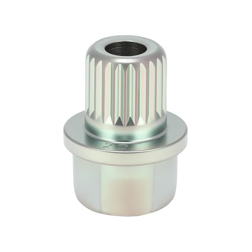 VekAuto Écrou De Verrouillage De Roue Compatible Pour Bmw, En Acier Allié Galvanisé Durable 40/23Pt De Couleur Argent, Vis Anti-Vol Avec Clé De Démontage