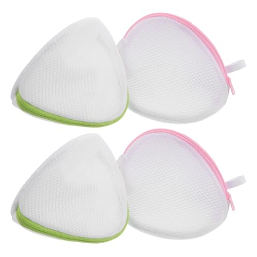 Bolsa de lavado para ropa interior OSALADI de poliéster semicircular pack de 4 unidades 2