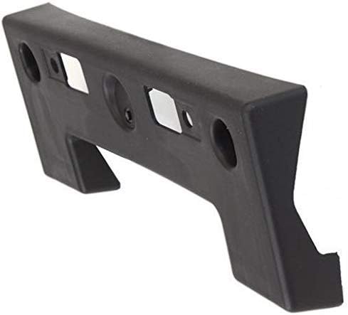 I-Match Auto Parts Front License Plate Bracket Tag Holder Black Textured Made of Plastic for 2008 2009 2010 Nissan Rogue Except for 2010 KROM Model 96210JM00A NI1068104