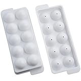 Gain de place et efficace : grâce à leur design empilable, ces bacs à glaçons peuvent être facilement empilés sur le dessus de la poubelle à glaçons. Cela maximise l'espace de congélation et permet le stockage de grandes quantités de glace. Plus besoin de manquer de glace pendant les fêtes ou les rassemblements