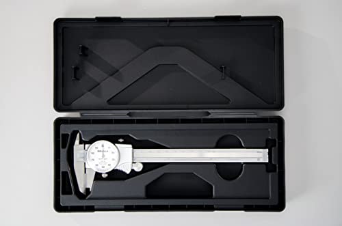 Mitutoyo 505-738 D6 Inch Txww Dial Caliper, Id, Od Carbide, 0.1 Inch/Rev, 0 Inch -6 Inch .001 Inch 6 To 7.9 Inches #TOP1