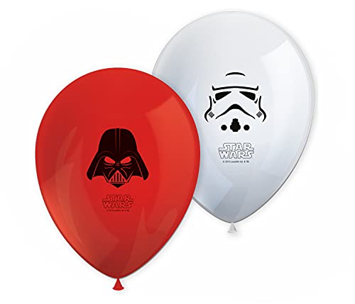 Unqiue Party - Globos 11 pulgadas- Star Wars - 8 uds