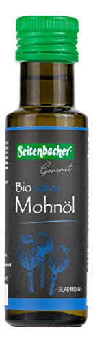 Seitenbacher Gourmet Bio Mohn Öl I kaltgepresst I Erste Pressung I nativ (1 x 100 ml)