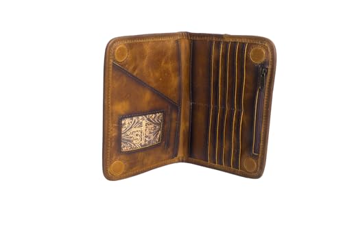 STS Ranchwear Womens Baja Dreams Magnetic Multi-Color Leather Clutch Bag2