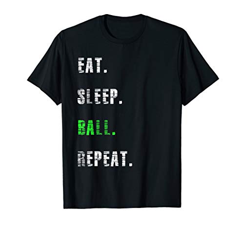 Eat Sleep Ball Repeat T-Shirt Basketball Gift T-Shirt