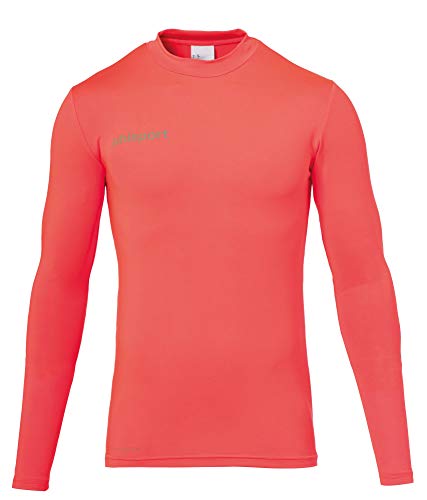 Uhlsport Set Portiere Score, Uomo, Fluo Rot/Grau, Xxl