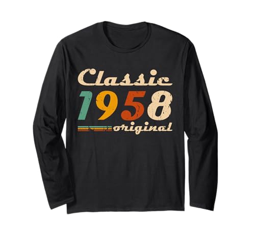 Classic 1958 Original Men Women Birth Of Birthday Vintage ����T�V���c